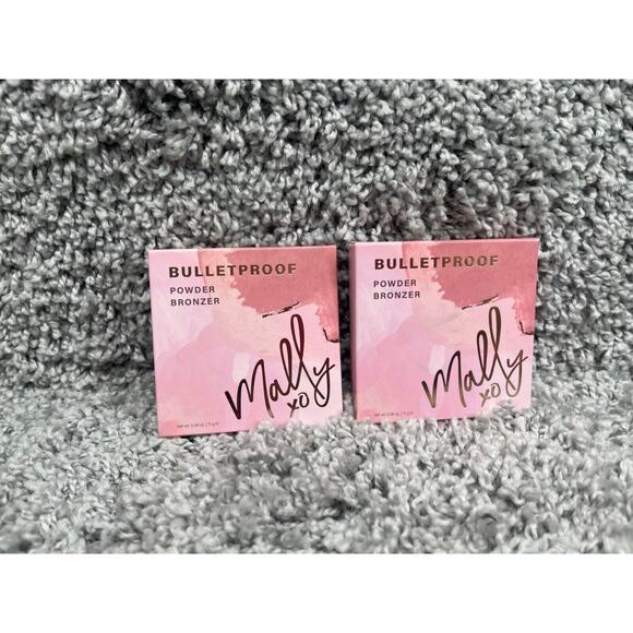 Lot of 2 Mally Bulletproof Powder Bronzer Medium Matte Finish 3161 0.38 Oz New - Picture 1 of 10